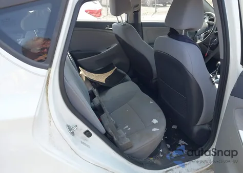 2013 Hyundai Accent Se из США, поврежденный, VIN KMHCU5AE9DU102884